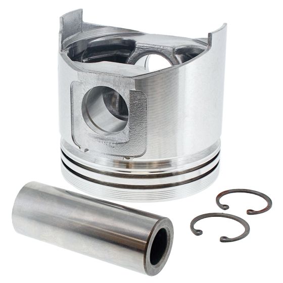 Piston Assy (Piston, Pin and Circlips) for Yanmar 3TNV88 Engines - Replaces 129005-22080