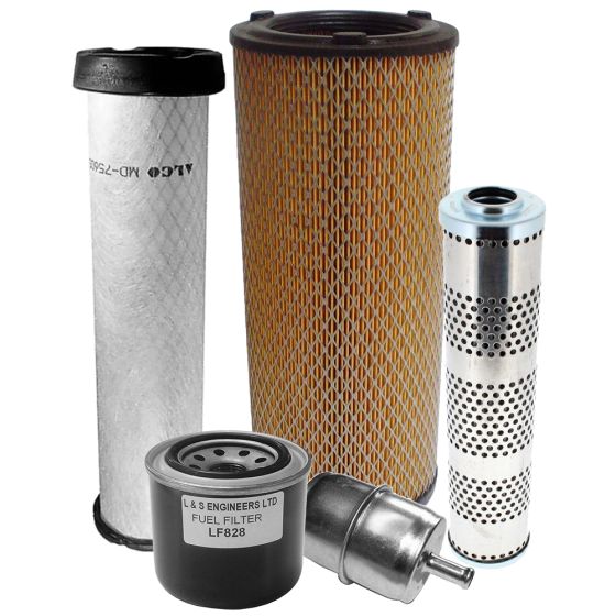 Filter Service Kit for Barford SX3000 Dumper with a Kubota Engine