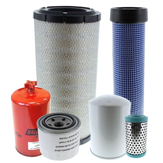 Filter Service Kit for Benford Terex 9 Tonne Dumpers with Cummins Engine