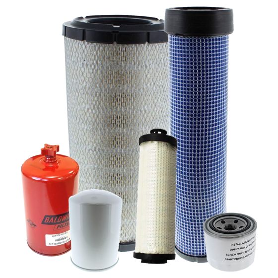 Filter Service Kit for Benford, Terex and Mecalac 10 Tonne Dumpers with Cummins Engine