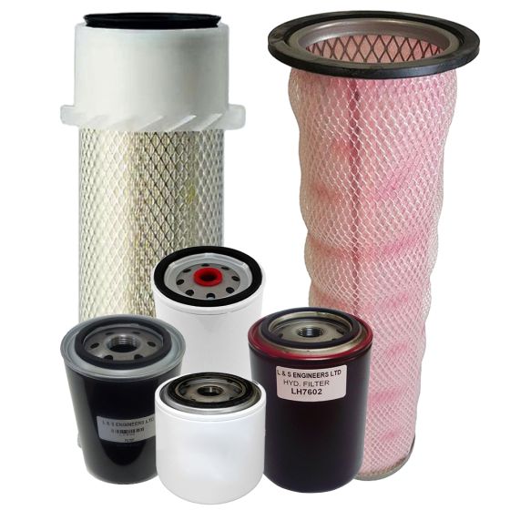 Filter Service Kit for Terex/ Mecalac 5 - 7 Tonne Dumpers with Deutz Engine and Metal Tanks - from 1994 to 1996