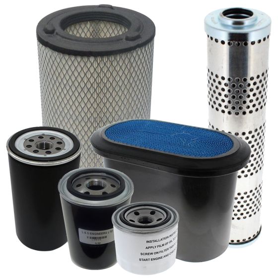 Filter Service Kit for Thwaites 6 Tonne Dumper with JCB TC-63 Engine
