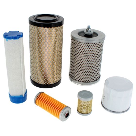 Filter Service Kit for CAT 300.9D Mini Excavators (Inc Hydraulic Filter)