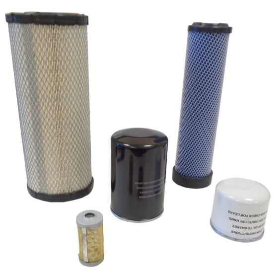 Filter Service Kit for Kubota U50-3 Alpha (D2203MEBH) 2007- Mini Excavators