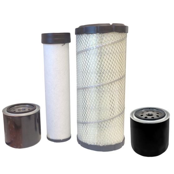 Filter Service Kit for Kubota KX080-4 (V3307 Engine) Mini Excavators