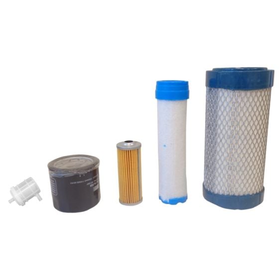 Filter Service Kit for Yanmar B08-3 (Yanmar 4TNE68 Engine) Mini Excavators