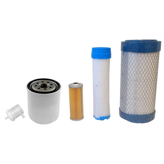 Filter Service Kit for Yanmar SV08-1 (2TE67L-BV) 2005- Mini Excavators