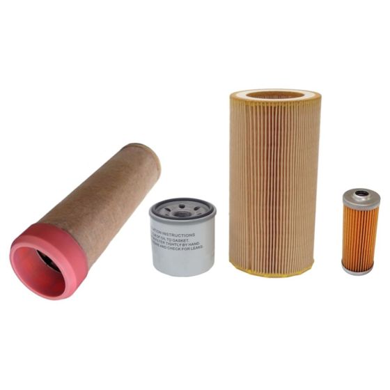 Filter Service Kit for Wacker 1404 Mini Excavator (3TNV76, 3TNV80F Engines)