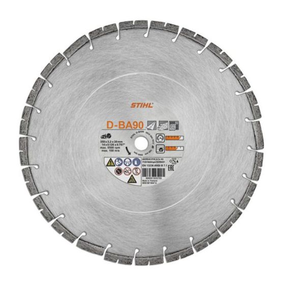 Stihl D-BA90 Cutting Wheel