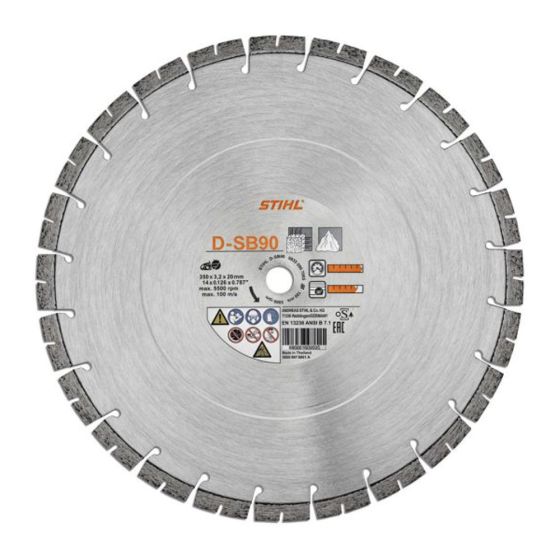 Stihl D-SB90 Cutting Wheel