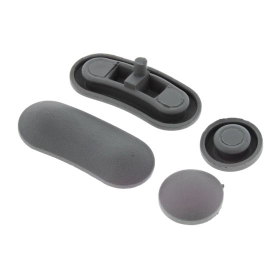 Rubber Cap Set for Wacker 38Z3, 50Z3, 6503 Mini Excavators - 1000019515