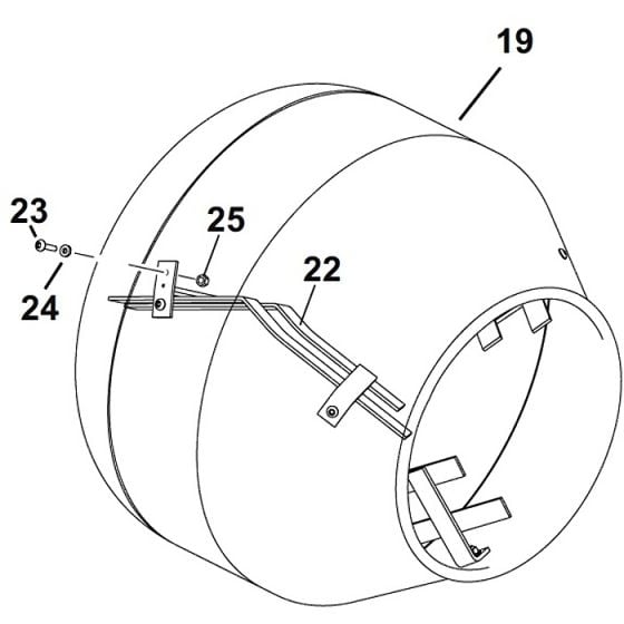 Drum Assembly for Belle Premier 100XT Mixer