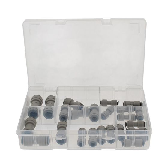 Couplings 5/32-1/2 Inch for Plumbing Installations - Assorted Box Sizes