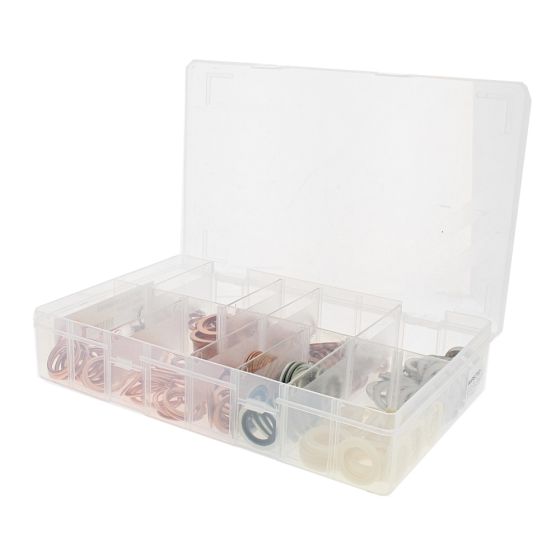 Sump Plug Washers, Various Materials Assorted Box (250 pieces)