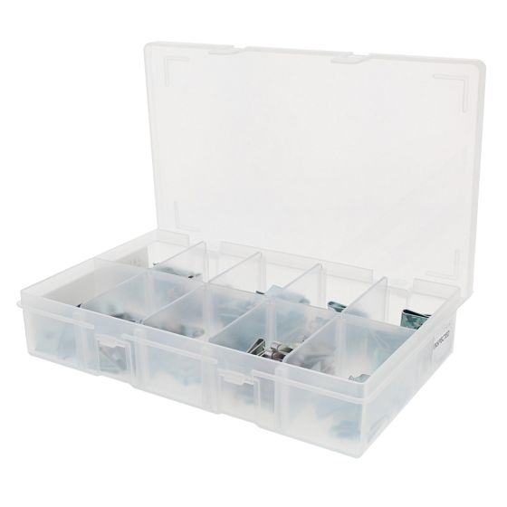 Assorted J & U Nuts Sizes: 6-14 (100 pieces)