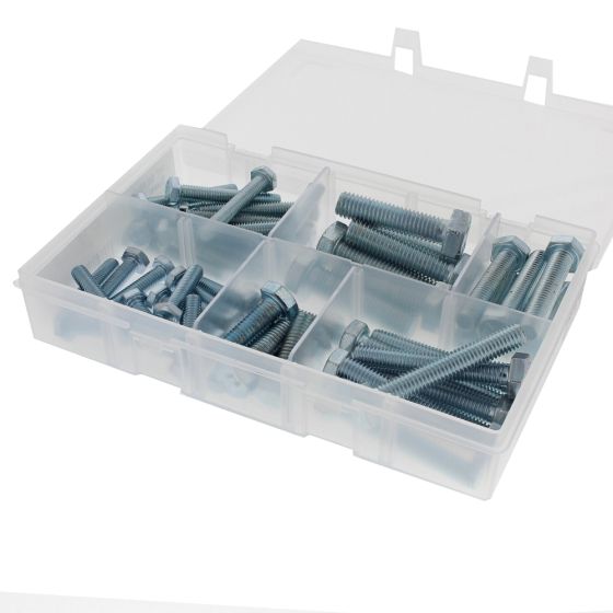 Metric HT Setscrews, Grade 8.8 Assorted Mini Box - 56 pieces