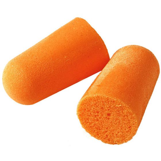 3M 1100 Ear Plug Soft Disposable PU Foam Earplugs Excellent Protection