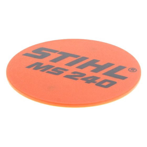 Model Plate for Stihl MS240 Chainsaw - 1121 967 1515