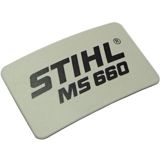 Model Plate for Stihl MS660 - 1122 967 1506