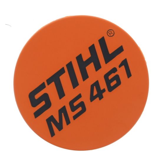 Model plate for Stihl MS461 Chainsaws - Genuine Part - 1128 967 1515