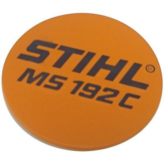 Model Plate for Stihl MS192C - 1137 967 1501