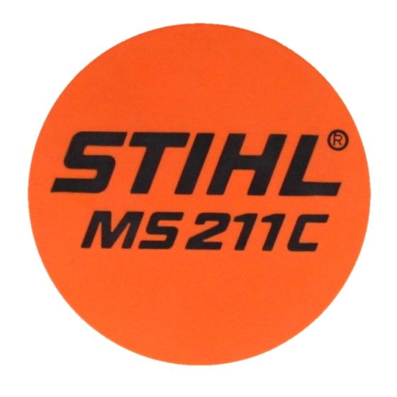 Model Plate for Stihl MS211C - 1139 967 1504