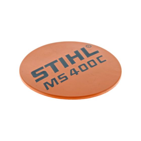 Model Plate for Stihl MS 400 C Chainsaws - OEM No. 1140 967 1505