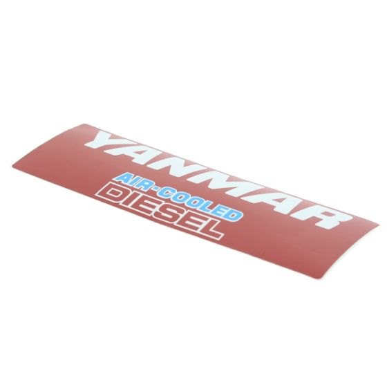 Label, 'Yanmar Mark A' fits Yanmar L100N Diesel Engines - 114299-07101