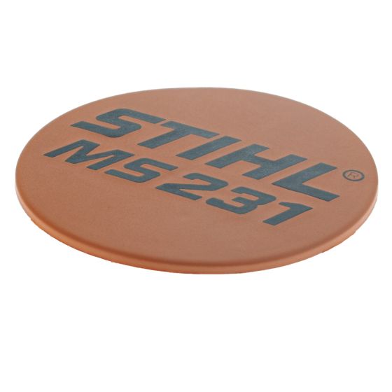 Model Plate for Stihl MS231 Chainsaw - OEM No. 1143 967 1501