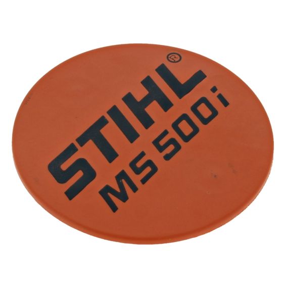 Model Plate for Stihl MS 500i Chainsaw - OEM No. 1147 967 1500