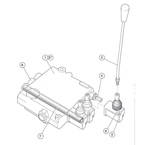 Control Valve for Niftylift 120T