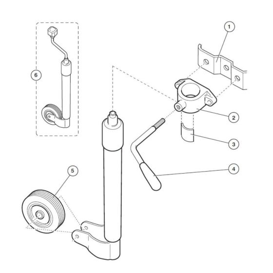 Jockey Wheel Assembly
