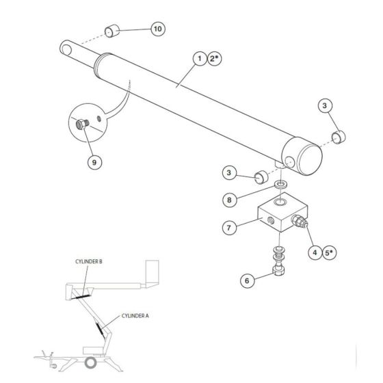 Lift Cylinder Assembly