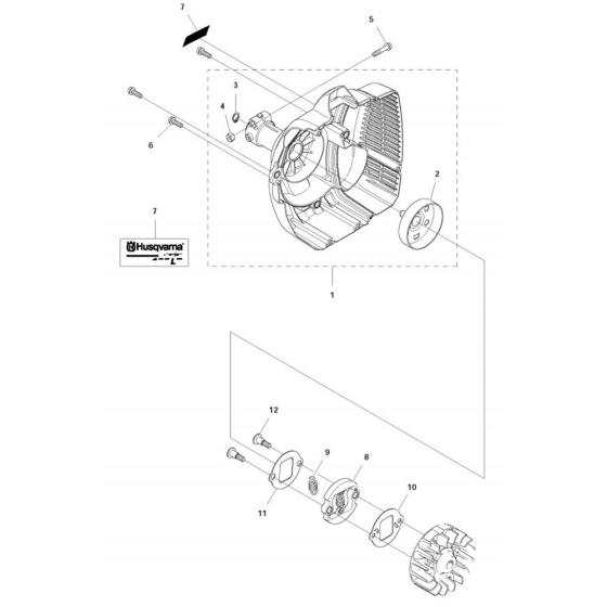 Clutch  for Husqvarna 122 LDx Trimmer/ Edgers