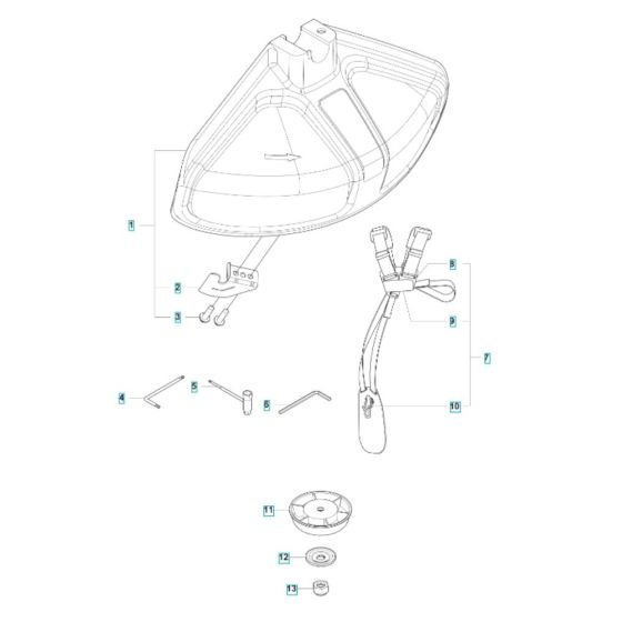 Husqvarna 122R Accessories