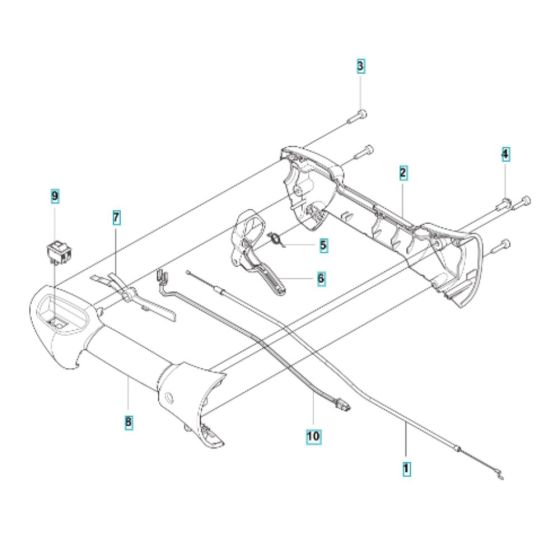 Throttle Assembly for Husqvarna