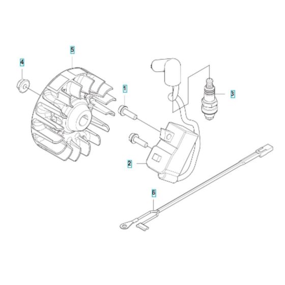 Ignition Assembly for Husqvarna