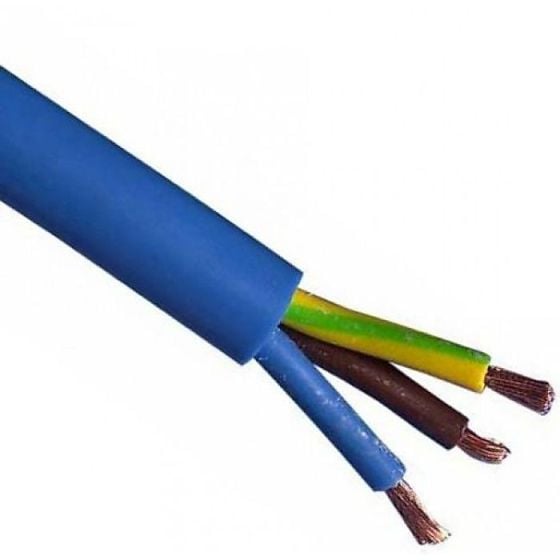 2.50mm Blue 240v 3 Core Arctic Grade Flexible Cable