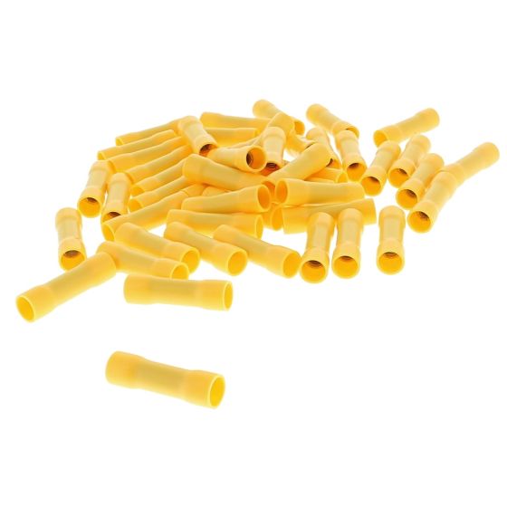 Yellow Butt Connector (Pack of 50) - 0-001-16