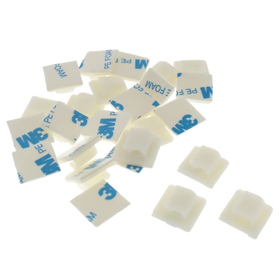 Adhesive Nylon Cable Clips