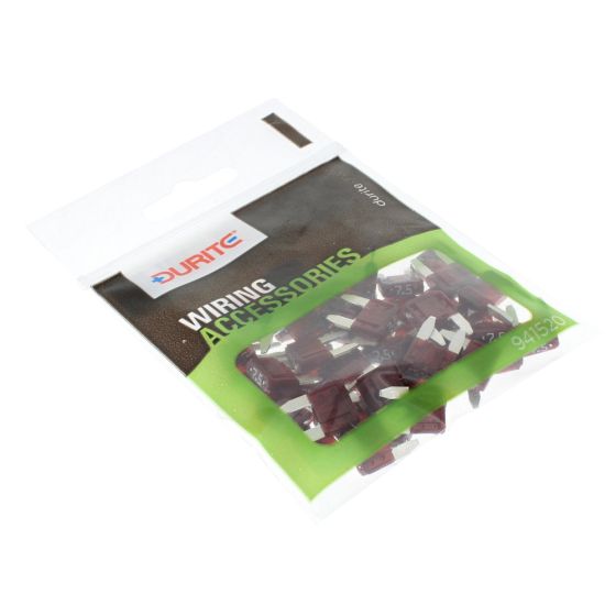 Brown Mini Blade Type Fuse - 7.5A (Pack of 50) - 0-372-57