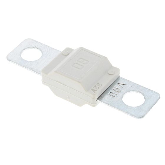 80 Amp White Midi Type Fuse - White - Each - 0-378-18