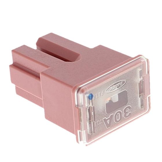 30 Amp Pink PAL Type Female Fuse - Each - 0-379-03