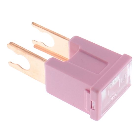 30A PAL Type Male Fuse - Pink Ea - Each - 0-379-53