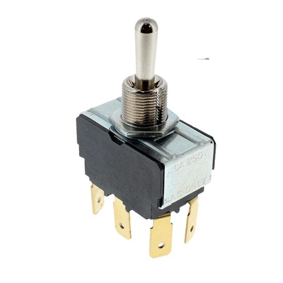 Change Over or On/Off Double-Pole Switch - 10A at 28V - Each - 0-658-02