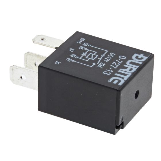 12V Micro Make/Break Relay Sealed with Diode - 25A -  0-727-13