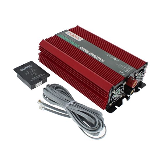 1500W 12V DC to 230V AC Compact Modified Wave Voltage Inverters - Each - 0-856-25