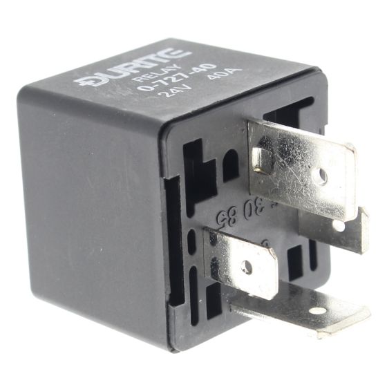 24V Mini Heavy Duty Make/Break Relay - 40A (Pack of 10) - 2-727-40