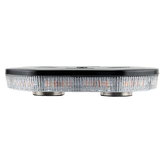 LED Light Bar 12/24V Amber 28cm wide (1FT) 4 Bolt Fixing ECE R65 0-443-44