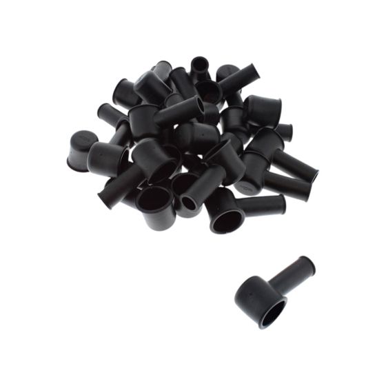 Medium Insulating Boot - Cable Entry 8mm Terminal 15mm diameter Pack of 25 - 0-003-50